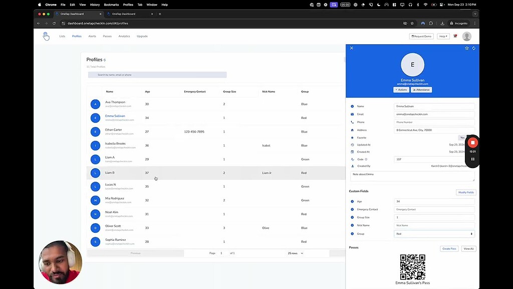 How to import profiles excel sheets how to onetap